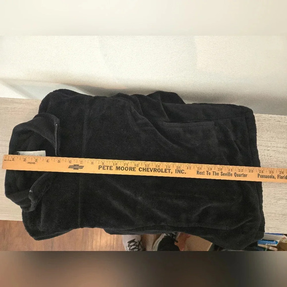 Patagonia Womens Fleece 1/2 Zip Pullover Sweater Black XS X-Small Serpa Soft - Picture 4 of 6